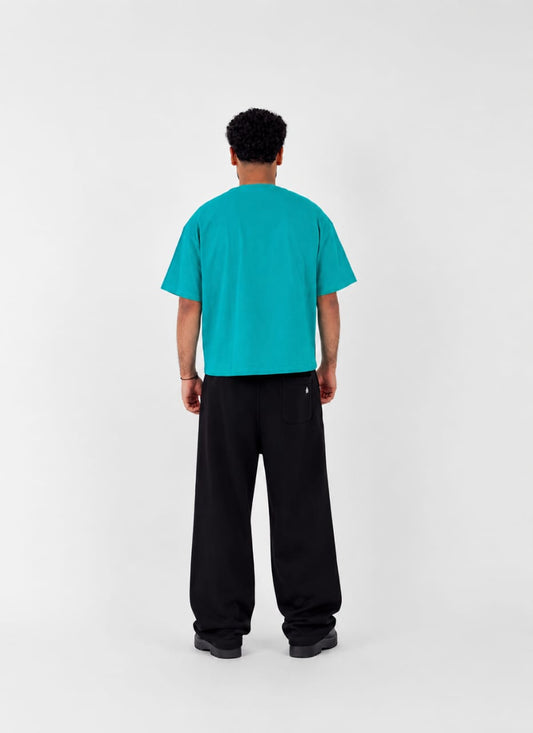 La Flame Boxy Fit Tee - Teal