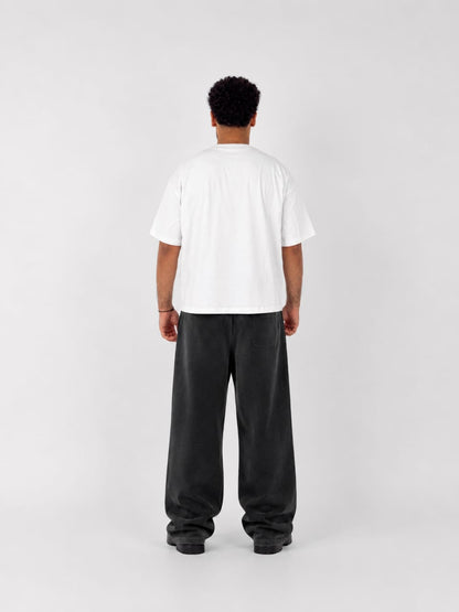 La Flame Boxy Fit Tee - White