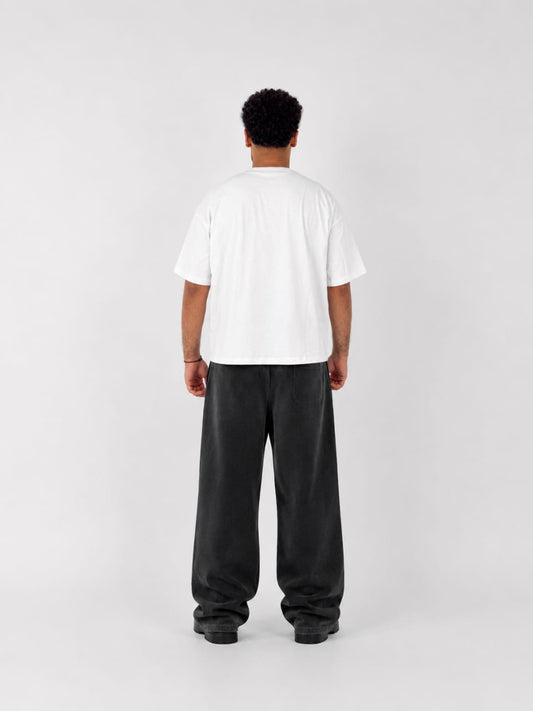 La Flame Boxy Fit Tee - White