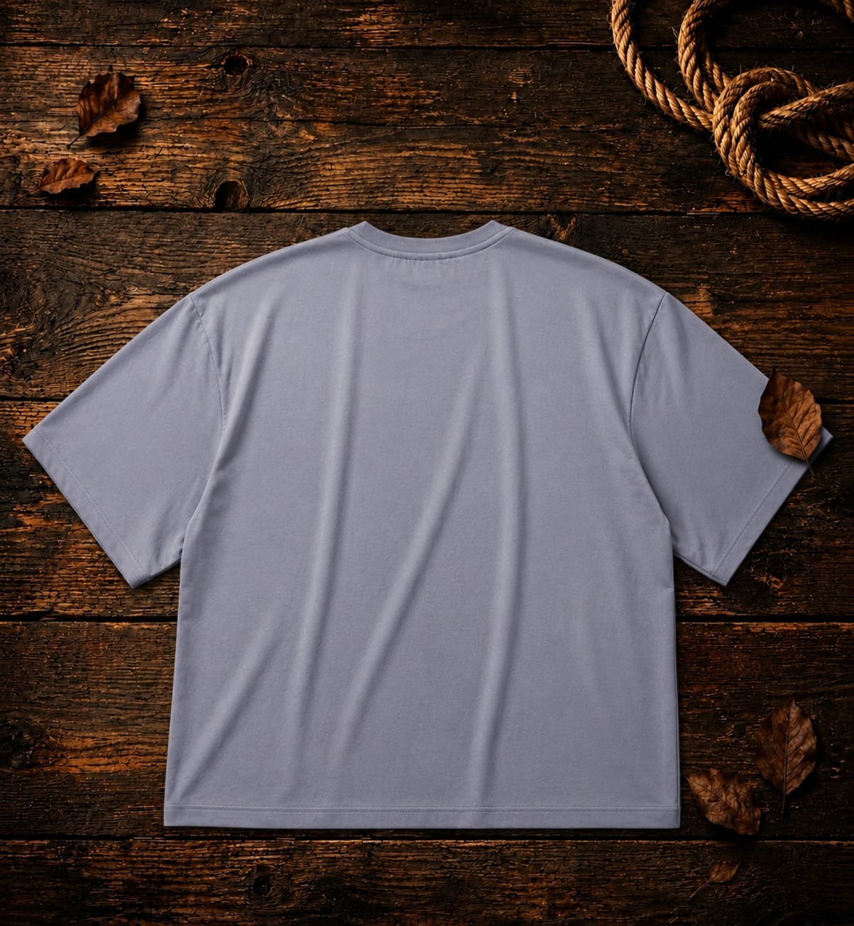 La Flame Boxy Fit Tee - White