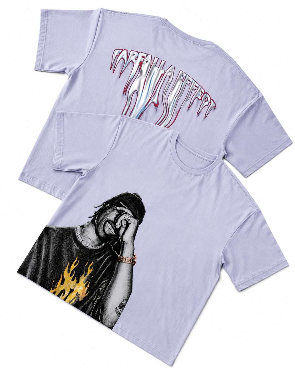 La Flame x Farfalla Boxy Fit Tee