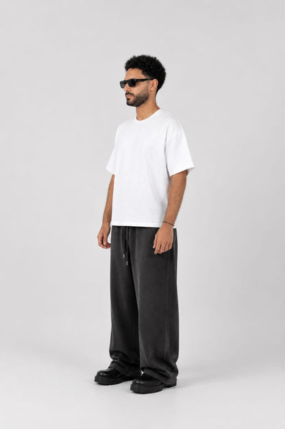Wild Bloom Boxy Fit Tee - White