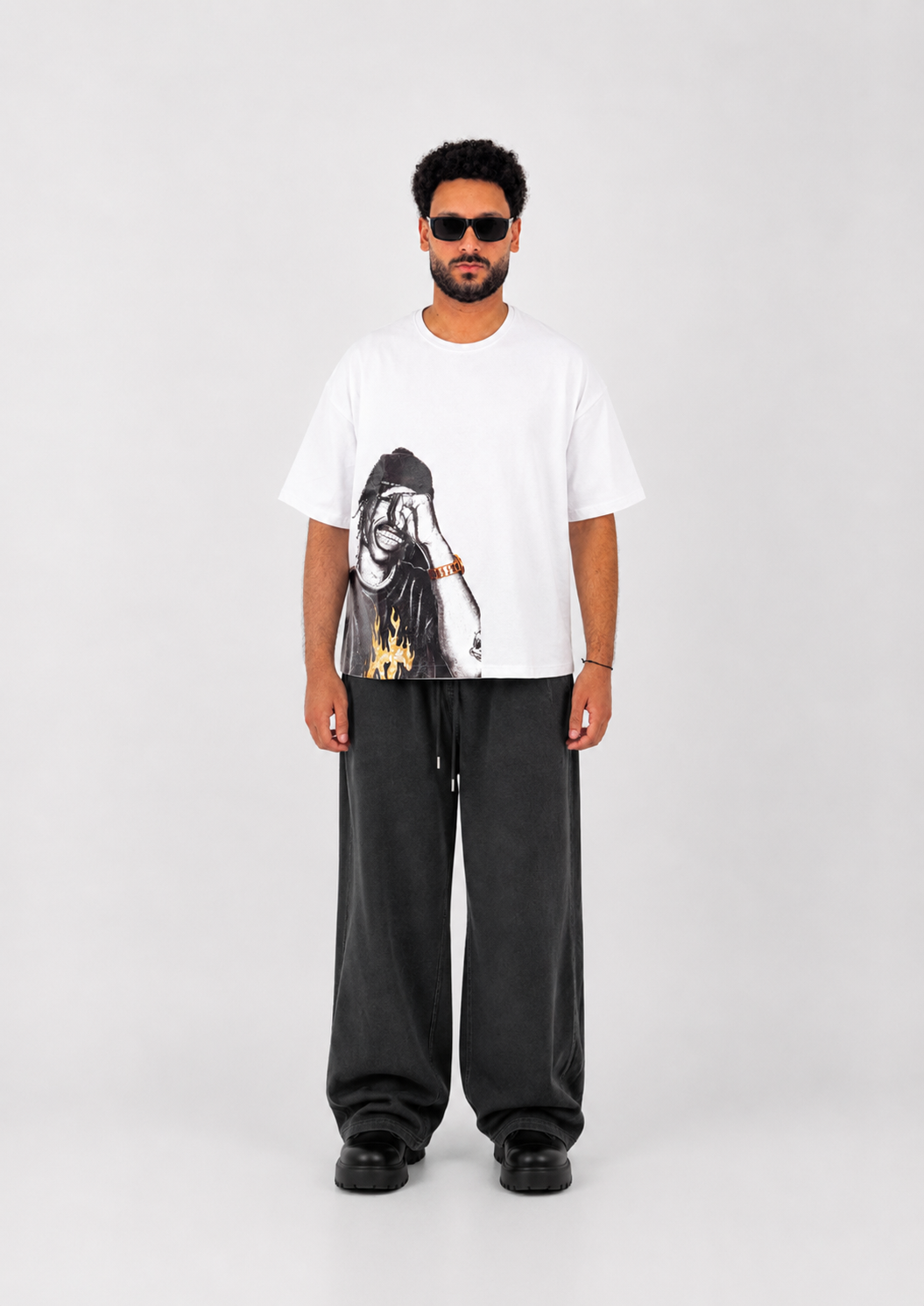 La Flame x Farfalla Boxy Fit Tee